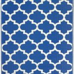 Teppich blau 150x150 - Basteln & Dekoration