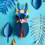 Japanischer Käfer Wanddeko 150x150 - Basteln & Dekoration